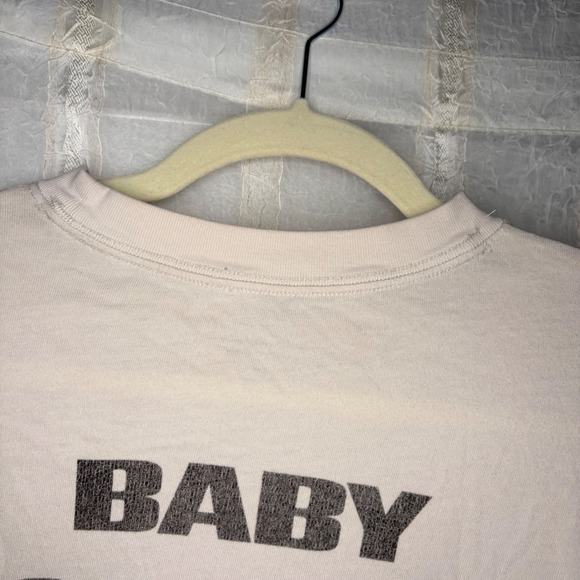 Abercrombie & Fitch Spice Girls Graphic Tee Women S Cream Excellent Oversized - Picture 5 of 6